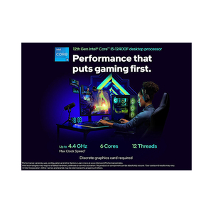 Intel Core <span class=keywords><strong>I5</strong></span>-<span class=keywords><strong>12400F</strong></span> - ซีพียู Core <span class=keywords><strong>I5</strong></span> รุ่นที่ 12 Alder Lake 6-Core 2.5 GHz LGA 1700 65W สำหรับเดสก์ท็อป - Product Image 6