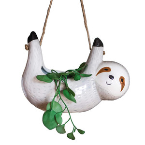 Ceramic Sloth Hanging Succulent <strong>Gifts</strong> Sloth <strong>Planter</strong> Sloth <strong>Gifts</strong> for Women - Product Image 1