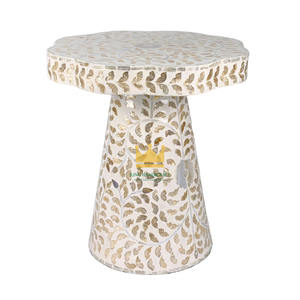 Mesa Auxiliar Moderna de Diseño Nuevo con Mosaico de Nácar, Multifuncional para Sala de Estar, Precio Económico desde Vietnam - Product Image 3