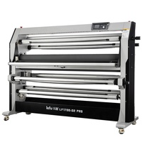 Machine à plastifier électrique LeFu LF1700-D2 1630 mm, plastifieuse automatique à rouleaux, chaud/froid, 110V/220V, 28 m/min, papier/plastique