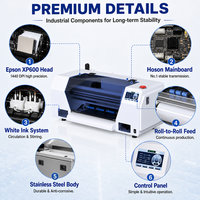 Printer DTF A3+ YILEE Otomatis dengan Pengeringan Tinta Putih & Pemanasan Pasca-Cetak |   Konstruksi Profesional dari Baja Tahan Karat