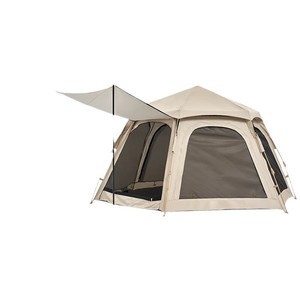 Portable Folding <b>Sunscreen</b> Hexagonal Outdoor Automatic Thickening Rain Park Tent Four-season One Bedroom Oxford Fabric - Product Image 1