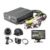 CMSV6 4CH 4G נייד dvr H.264 1*256GB SD OEM עבור כלי רכב עם מקצועי הקלטת ממשק 1ch CVBS