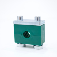 Serre-tuyau réglable en acier inoxydable, aluminium et plastique, robuste et revêtu, Susen, 6 mm-70 mm, métrique/pouce