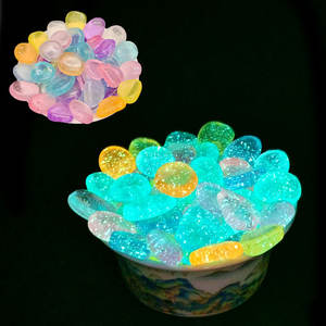 Kleurrijke Lichtgevende Kiezelstenen <span class=keywords><strong>Aquarium</strong></span> Steen <span class=keywords><strong>Aquarium</strong></span> Accessoires Landschapsarchitectuur <span class=keywords><strong>Aquarium</strong></span> Decoratie - Product Image 5