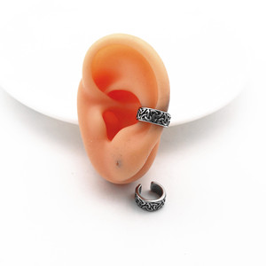 yunnique <b>Cuff</b> <b>Earrings</b> Titanium Steel Geometric Design Unisex Fashion Jewelry - Product Image 4