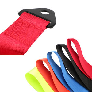 Correa de Remolque Universal para Parachoques Delantero de Automóviles de Carreras, Cuerdas de Remolque de 2 Pulgadas con Logotipo Personalizado, Correa de Remolque Trasera con Gancho - Product Image 5