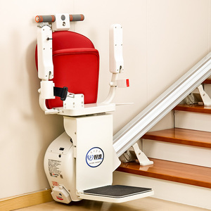Ascensor Doméstico Moderno de Línea Recta con Control Remoto Eléctrico <span class=keywords><strong>y</strong></span> Mecanismo de Tracción para Subir/Bajar <span class=keywords><strong>Escaleras</strong></span> Fácilmente - Product Image 3