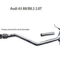 Système d'échappement électronique en acier inoxydable 304 de haute qualité pour Audi A5 A4 2.0T B8 état neuf