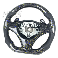 Volant de direction en fibre de carbone forgée pour l'intérieur de la voiture BMW E60 E61 E62 E63 E64 E88 E90 E92 E91 E93