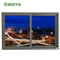Ventana Corredera de Aluminio de Bajo Mantenimiento, Resistente a la Presión del Viento y a la Corrosión, Larga Vida Útil para Viviendas