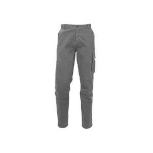 Pantalón de algodón con efecto lavado elástico de hierro gris báltico, EAN 8033546361238 pantalón de trabajo, pantalones de trabajo, pantalones de trabajo de carga, de color gris báltico, de 1/2" - Product Image 2