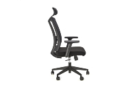 Chaise de bureau en maille à dossier haut moderne et luxueuse, design ergonomique confortable