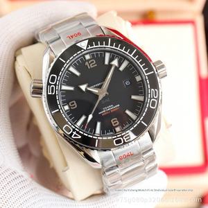 Reloj Haima 600 Euro Quarter para Hombre, Mecánico Automático, Bisel Cerámico Naranja, Acero Inoxidable, Manecillas Luminosas, Sumergible 100m - Product Image 3