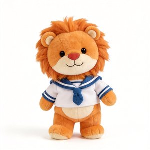 Peluche Lion Douce et Rembourrée, Jouet Animal Personnalisé en Peluche avec Tissu, Peluche Promotionnelle Lion en Peluche Rembourrée, Poupée Lion en Peluche - Product Image 6