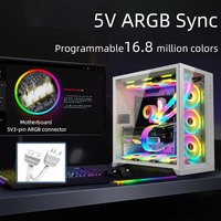 Accessoires COOLMOON ST390 ST350 Rgb pour PC, tube Argb pour refroidisseur d'eau, tube néon Argb 5V, support OEM, tube de refroidissement Argb