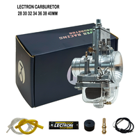 Carburateur Lectron 28 30 32 34 36 38 40 mm, carburateur automatique avec jet de puissance pour Lectron Hv 38hv Yz125 250 Rm250 XC250 CR250