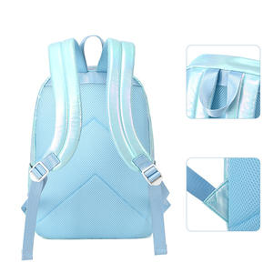 Mochila Láser Personalizada al por Mayor, Mochila Casual Simple para Estudiantes de Secundaria, Mochila Brillante con Degradado de Color - Product Image 4