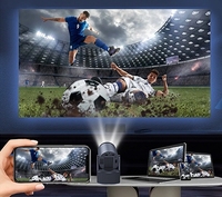 HY300pro KTV Mini projecteur Android intelligent 4k HD portable projecteur d'affaires de cinéma maison sans fil à la mode nouvelle version