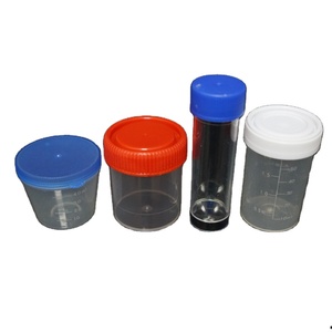 Y tế vô trùng nước tiểu <span class=keywords><strong>container</strong></span> 40ml <span class=keywords><strong>60ml</strong></span> nhựa nước tiểu thử nghiệm Mẫu cup với nhãn - Product Image 2
