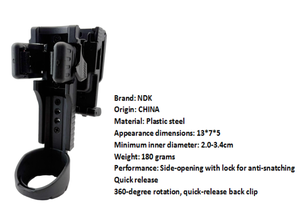 משיכת מהיר טקטי ניילון הילוך טקטי עם שחרור מהיר עבור אביזרים החגורה - Product Image 2