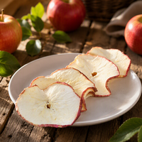 Prix d'usine, vente en gros en vrac, tranches de pommes séchées, chips de pommes déshydratées, 100% naturelles, sans sucre ajouté, faible MOQ, fournisseur chinois