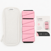 Haltères de musculation en silicone légers antidérapants pour le yoga, le Pilates et la marche pour femmes