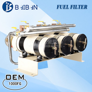 วาล์วกรองน้ำมันเชื้อเพลิงสามทาง 1000FG พร้อมถ้วยน้ำมันโปร่งใส อลูมิเนียมชุบทองแดง สำหรับรถบรรทุกและเรือ - Product Image 5