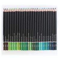 120 pièces crayons de couleur de haute qualité, ensemble de crayons de couleur de dessin d'artiste 7 pouces