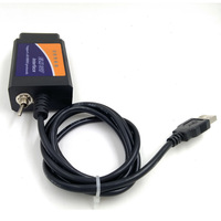 ELM327 USB OBD2 con Interruptor HS/MS 25K80, Adaptador Oculto para Automóvil CH340T OLIVER, Compatible con Múltiples Modelos