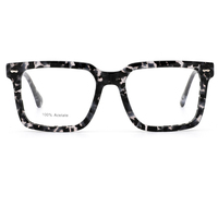 5521 Monture optique carrée en acétate de haute qualité, lunettes faites à la main, montures de lunettes en acétate