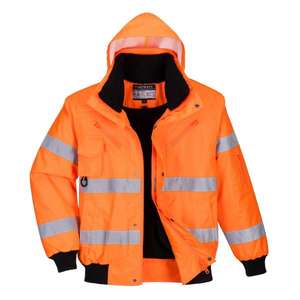 PORTWEST - C467ORRS Veste orange haute visibilité 3-en-1-EAN 5036108249084 HI-VIS WORKWEAR - Product Image 1