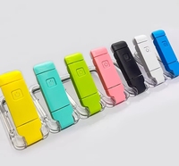 Lampu baca LED isi ulang daya USB, dengan klip pelindung mata pembatas buku putih portabel untuk agen Dropshipping Sekolah