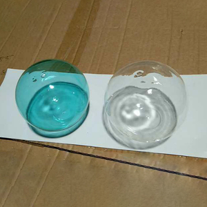 Lampe suspendue LED moderne transparente, lustre à bulles pour villa, loft, escalier, verre soufflé <span class=keywords><strong>turquoise</strong></span>, design contemporain, éclairage - Product Image 6