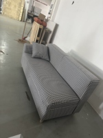 Ensemble de canapés d'angle Minsu Apartment Hotel, fauteuil noble, moderne, simple, de détente, fauteuil inclinable pour personne paresseuse, repose-pieds en bois