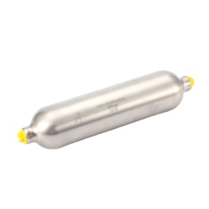 Entrada e saída de aço inoxidável 1/4" NPT da linha fêmea de 316L cilindros de amostra - Product Image 1