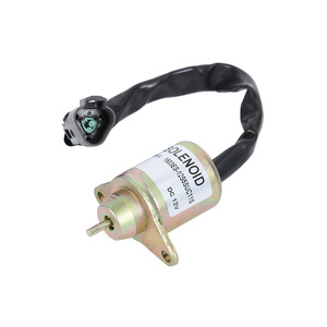 Vanne solénoïde Yanmar 1503ES-12S5SUC11S DC 12V pour coupure de carburant de moteur diesel - Product Image 1