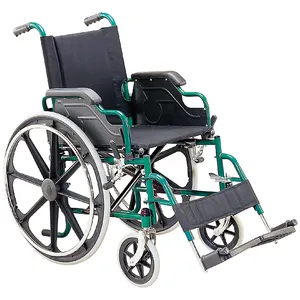 चिकित्सा की आपूर्ति मजबूत टिकाऊ विकलांग इस्तेमाल किया मैनुअल पेडल व्हीलचेयर - Product Image 1