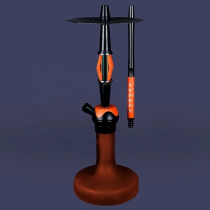 Vente en gros pas cher narguilé portable de taille moyenne en aluminium narguilé Shisha narguilé russe usine Yiwu - Product Image 6