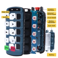 Offre Spéciale 8 boutons simples levage électrique palan treuil chariot élévateur industriel pont roulant sans fil intelligent Radio télécommande