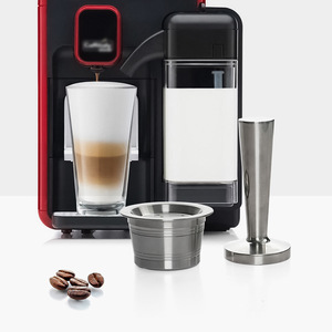 Filtro de cápsulas de café reutilizables Kfee, acero inoxidable 304, compatible con máquinas Kfee para hacer café expreso - Product Image 1