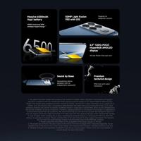 Nouveau design POCO F8 Ultra 5G, téléphone robuste, 16 Go + 512 Go, Snapdragon 8 Elite Gen 5, 6,9 pouces, 120 Hz, appareil photo arrière 50 MP, 100 W, NFC, téléphones mobiles
