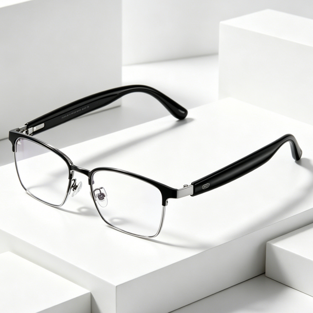 AI Reality Glasses, Bone Conduction Open Ear Audio,  5.3, HD Call, UV Protection, Lightweight Smart Meta Sunglasses