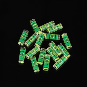 Nivel de burbuja mini de 6.5x18mm de vidrio, medidor de nivel de precisión para herramientas de calibración - Product Image 1
