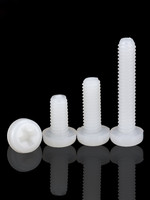 Vis à tête cruciforme Phillips en nylon PA66 DIN 7985, vis de machine à filetage métrique M2 M2.5 M3 X 6mm 8mm 10mm 25mm