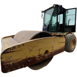 Machines de construction d'occasion à bon prix Rouleau compresseur pour chats Cs683e 18 tonnes Compacteurs pour chats d'occasion CS683D CS56B à vendre - Product Image 1