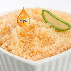 Y671 YOKO VIT-C INTENSE BRIGHTENING BOOSTER SPA SALT 350g. Gentle Daily <b>Body</b> <b>Scrub</b> for Skin Look Healthy Plump and Moisturized - Product Image 3