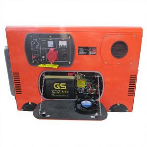 Gerador Portátil Silencioso a Gasolina/Diesel de 10KW 50/60Hz 220V 3000 RPM com Partida Remota - Product Image 3