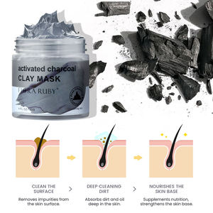 Nouveauté OEM ODM Masque facial en argile naturelle 100% biologique, masque facial au charbon actif - Product Image 6