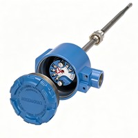 Konektor Pemancar Suhu 4-20mA Sensor Termokopel Akurasi 0.1C Pemancar Suhu Autoklaf All-in-One